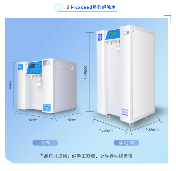 純水維護丨疾控中心驗收滿分！艾柯Exceed系列超純水機獲高度認可插圖6